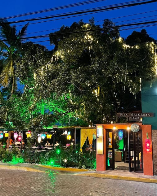 Espaço Lampião Restaurante - entrada