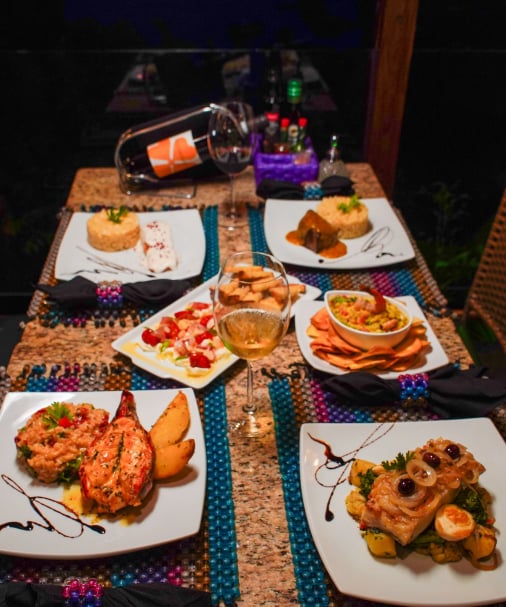 Espaço Lampião Restaurante - mesa